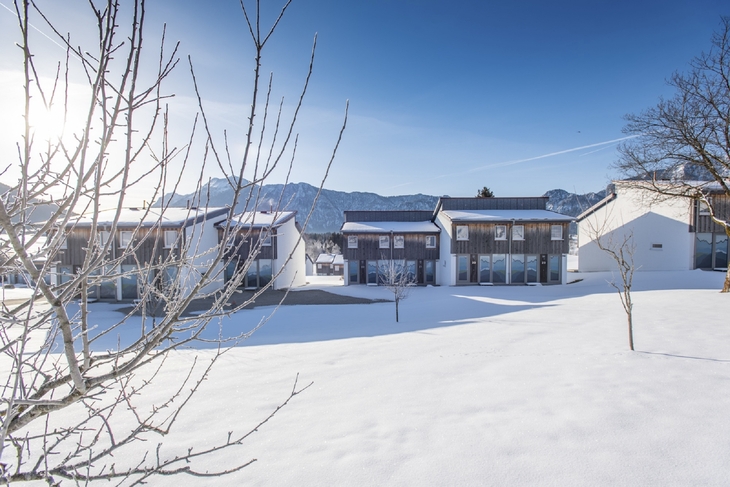 Ferienanlage Inzell im Winter