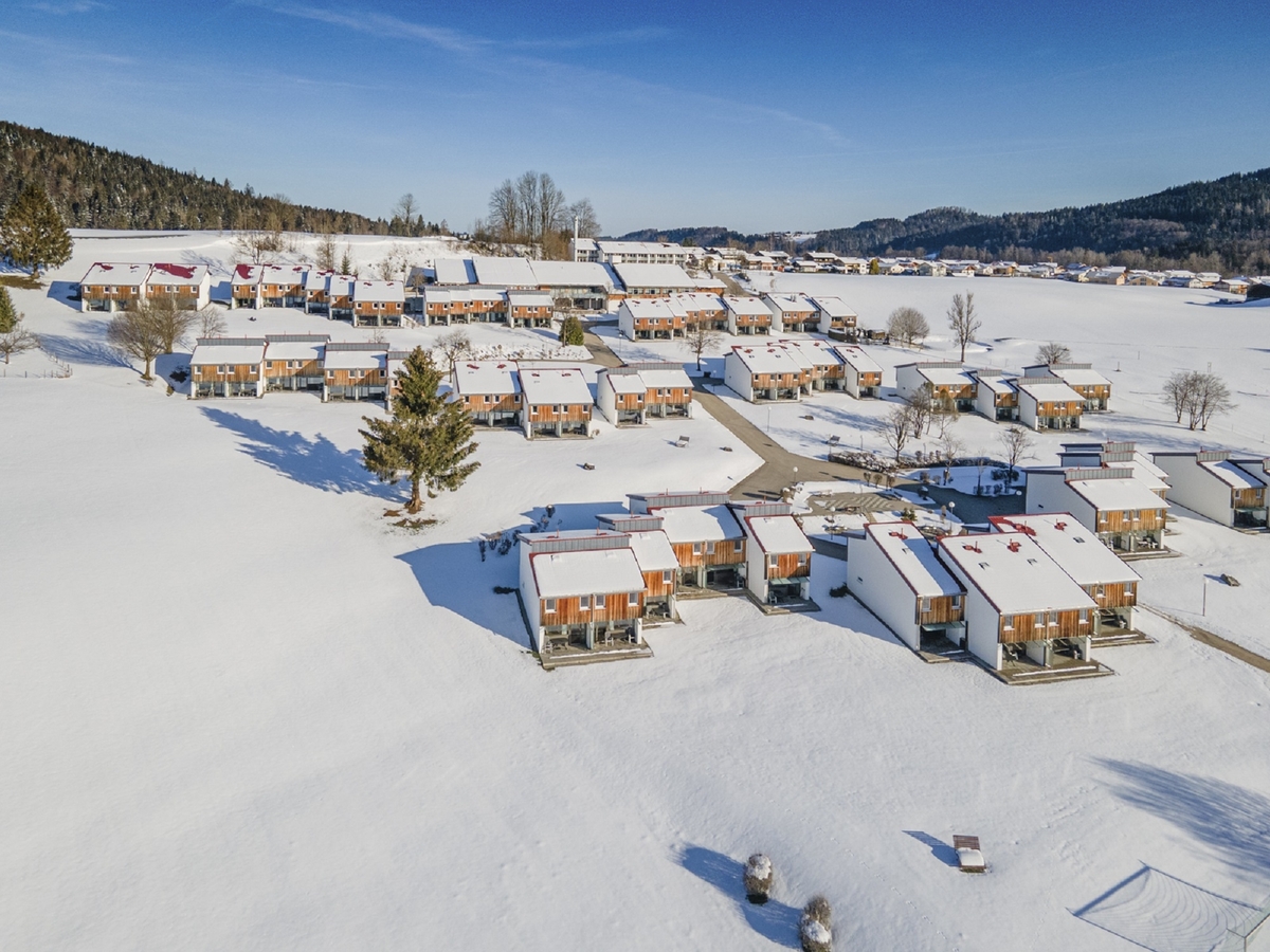 Ferienanlage Inzell im Winter