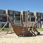 Ferienanlage Cadzand-Bad Piratenschiff Spielplatz