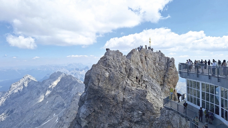 Von Scheidegg zur Zugspitze