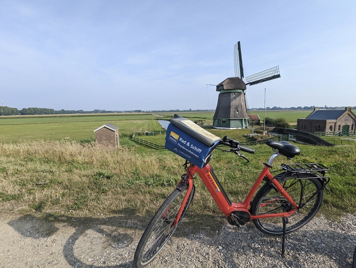 Mit Rad & Schiff durch Nordholland und Friesland  - 8 Tage - MS Rigoletto