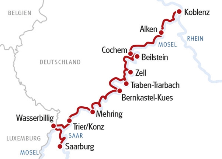 Reiseverlauf