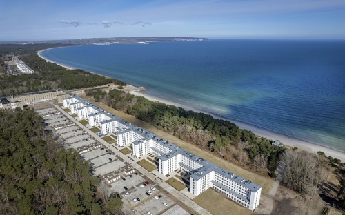 Luftaufnahme Strandresidenzen