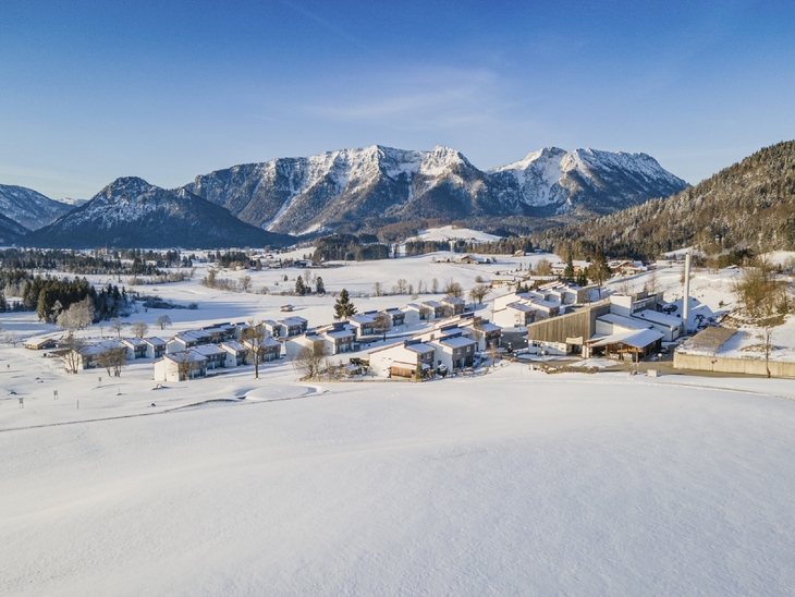 Ferienanlage Inzell im Winter