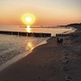 Sonnenuntergang am Strand Kühlungsborn